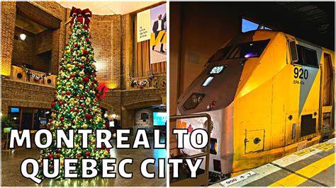 New Jersey to Quebec - 7 ways to travel via train, plane