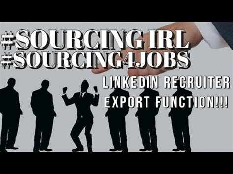 New LinkedIn Recruiter Export Function! Must Watch for