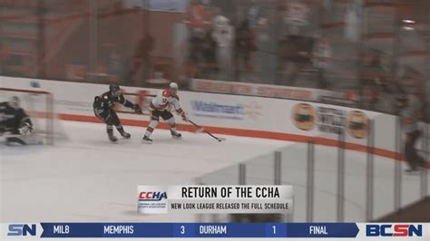 New Look CCHA Unveils 2024-2024 Schedule BCSN