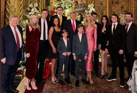 New Melania Trump mystery: She skips family Christmas photo that features Barron, Ivanka and her own dad