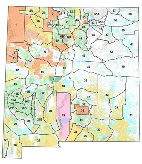 New Mexico Game And Fish Unit Map