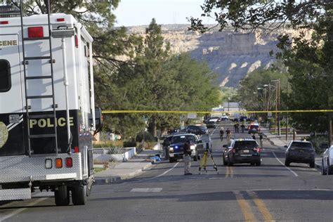 New Mexico gunman who killed 3 and injured 6 shot randomly at cars, houses, police say
