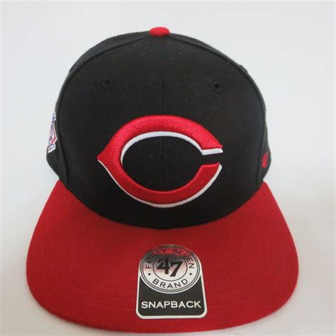 New Mlb Cincinnati Reds Snapback Hat Cap 47 Captain eBay