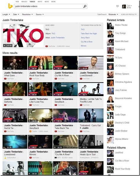 New Music Video Search Arrives Bing Search Blog