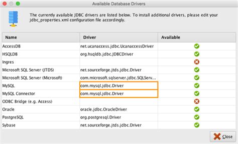 New MySQL driver class - ibm.com