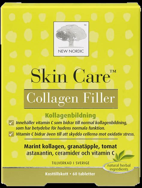 New Nordic Skin Care Collagen Filler 60 st - Apotek Hjärtat