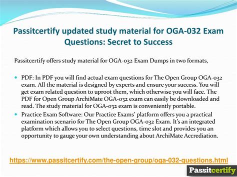 New OGA-032 Exam Camp