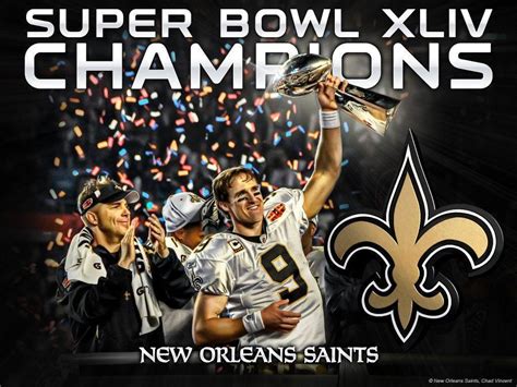 New Orleans Saints Super Bowl Wallpaper