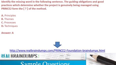 New PRINCE2Foundation Test Question