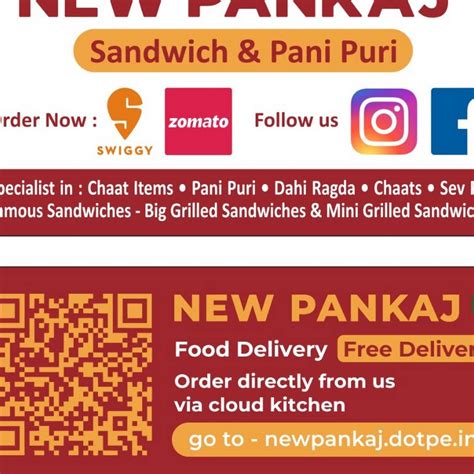 New Pankaj - Sandwich & Pani Puri, Matunga West order online