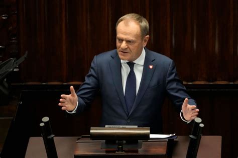 New Polish Prime Minister Donald Tusk says his government will mobilize to keep the world committed to helping Ukraine