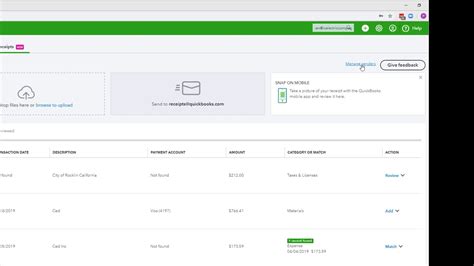 New QuickBooks Online Receipts Feature - YouTube