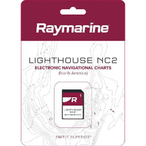 New Raymarine digital navigation chart LightHouse NC2 vs ... - YouTube