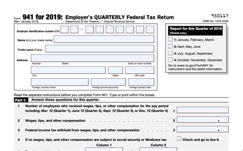 New Revised 941 IRS Form