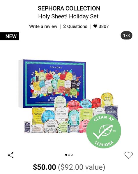 New Sephora Collection HOLY SHEET! Set Available Now! hello subscription