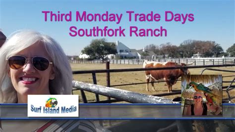 New Shopping Event at Third Monday Trade Days at Southfork …