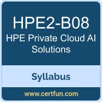 New Soft HPE2-B08 Simulations