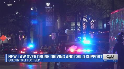 New Texas law to mandate child support payment in certain DUI convictions