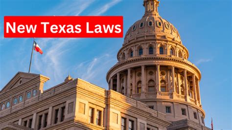 New Texas laws taking effect in 2024