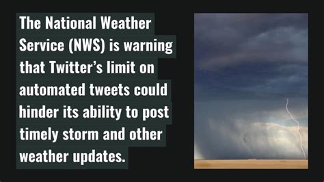 New Twitter settings could hinder timely storm warnings: National Weather Service