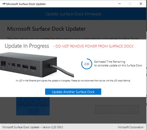 New Version of Surface Dock Updater Available - Microsoft …