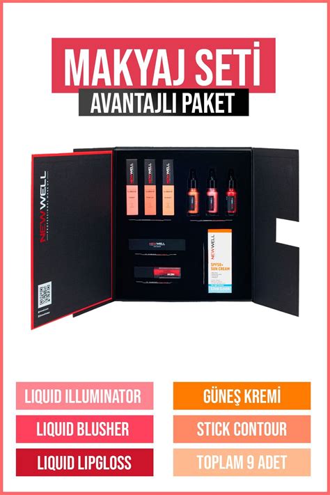 New Well Makyaj Seti.