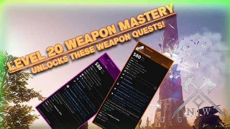 New World MMO Weapon Mastery Quests Guide! How To Unlock …