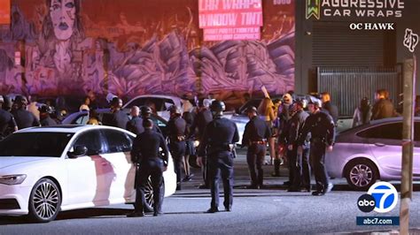 New Year's party shooting leaves 2 dead, 8 injured in downtown Los Angeles