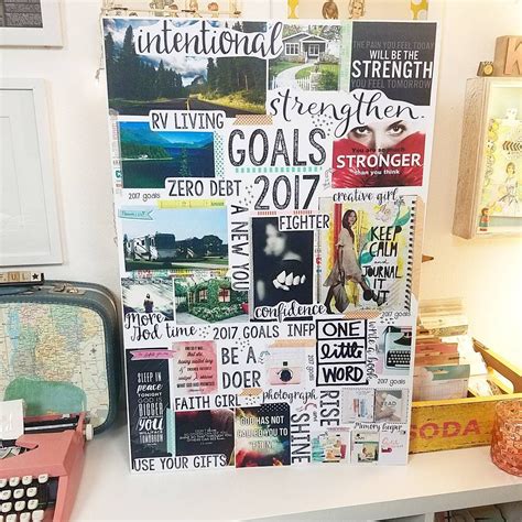 New Year Vision Board Template
