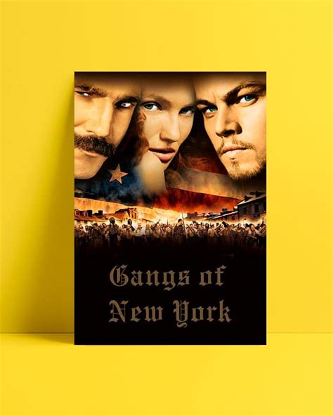 New York Çeteleri Film Posteri Arthipo. 