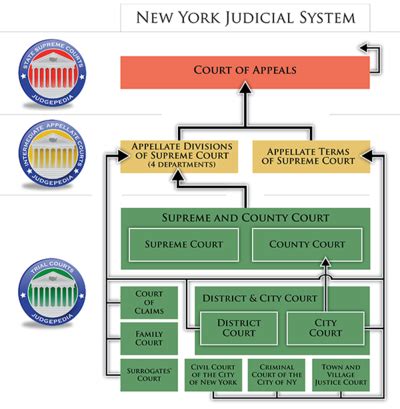 New York Court System Structure Chart
