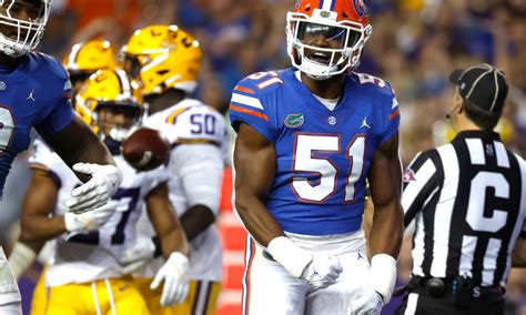 New York Giants met with Florida LB Ventrell Miller