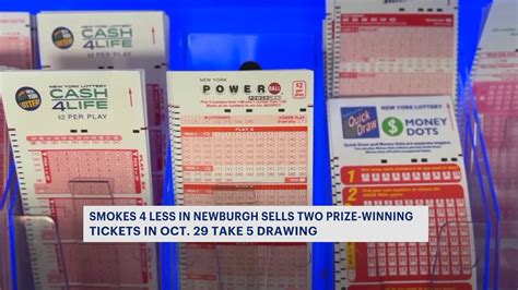 New York LOTTO 2nd prize-winning ticket sold in Newburgh