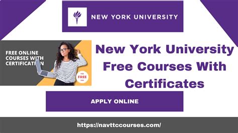 New York University offers free online courses in Computer Programming