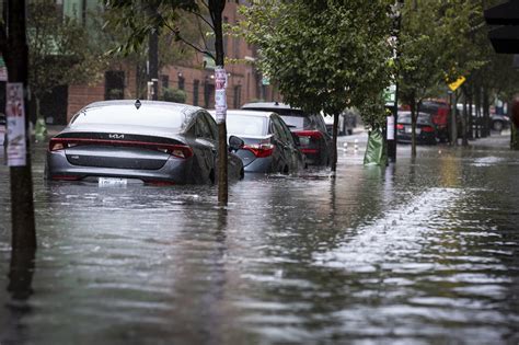 New York begins drying out after being stunned and soaked by record-breaking rainfall