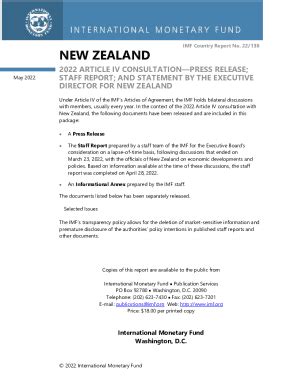 New Zealand: 2024 Article IV Consultation-Press Release; Staff