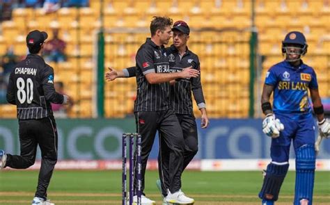 New Zealand edges closer to semifinal with clinical win over Sri Lanka at Cricket World Cup