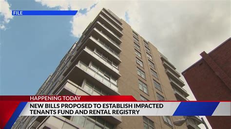 New bills proposed to establish 'Impacted Tenant Fund' and rental registry