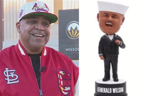 New bobblehead honors St. Louis native, anthem singer and Navy veteran Generald Wilson