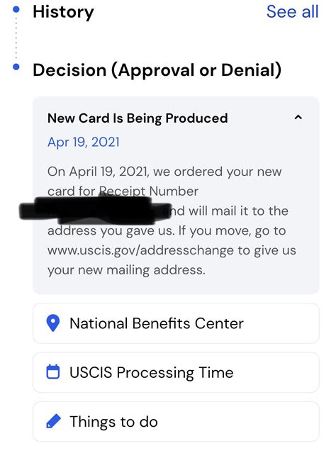 New card being produced. The “New Card Is Being Produced” status simply means that the individual’s application for permanent residency has been approved and their green card is being printed. Once this process is complete, the status may change to “Card Was Mailed to Me” or “Card Pick-Up Available.” 