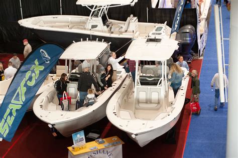 New england boat show boston ma. Boats of all shapes and sizes are on display at the New England Boat Show at the Boston Convention and Exhibition Center in Boston, Massachusetts. … 