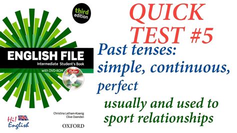 New english file intermediate quicktest 5 key. - Richard j fosters study guide for.