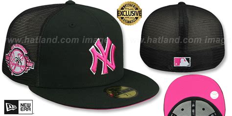 New era fucsia.  The New York Yankees 100TH ANNIVERSARY MESH-BACK SIDE-PATCH ...