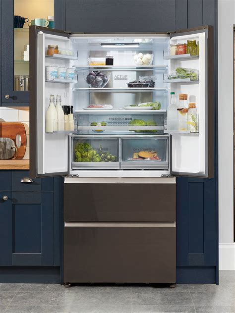 On average, refrigerators can run between $1,000 and $2,000. That said, the cheapest option on our list is the LG Top-Freezer Refrigerator, which costs $649. On the opposite end of the spectrum, there’s the Bosch 800 Series Counter-Depth French Door Refrigerator with Ice Maker that costs $3,599.. 