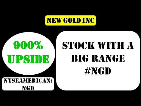 1 week ago. Get the latest New Gold Inc (NGD) real-time quote, historical performance, charts, and other financial information to help you make more informed trading and investment decisions.