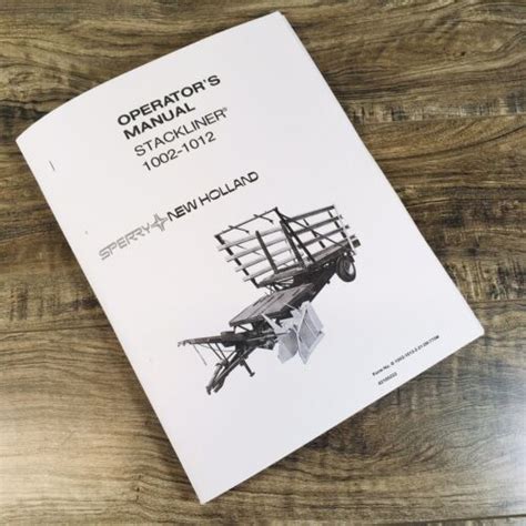 New holland 1002 1012 stackliner operators manual. - Geometrische untersuchungen allgemeiner und einiger spezieller pseudokonvexer gebiete.