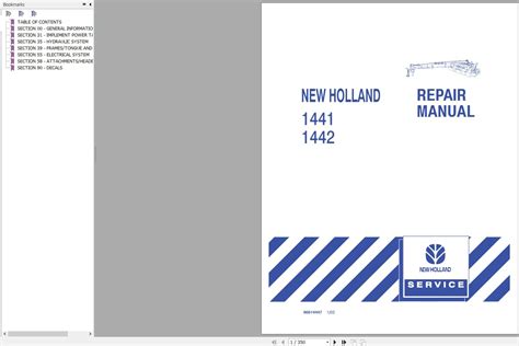 New holland 1442 haybine disc mower conditioner operators owners manual 800. - Manuali per macchine da cucire viking.