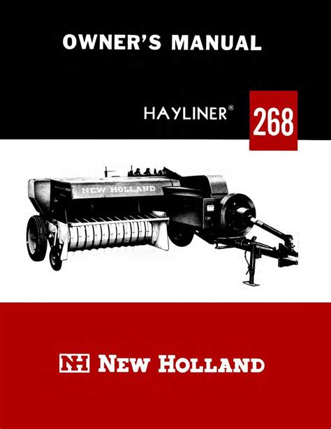 New holland 268 square baler manual. - 2009 honda element manual de servicio.