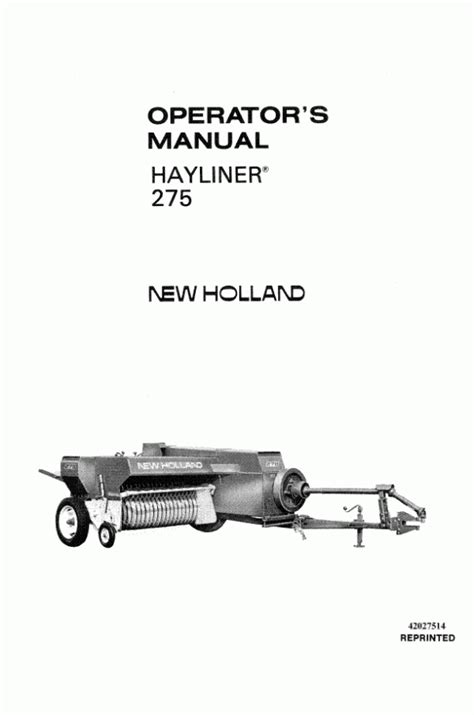 New holland 275 baler service manual. - Niños desaparecidos y niños desapericidos nacidos en cautiverio..