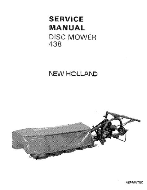 New holland 438 disc mower parts manual. - 95 yamaha wave venture engine manual.